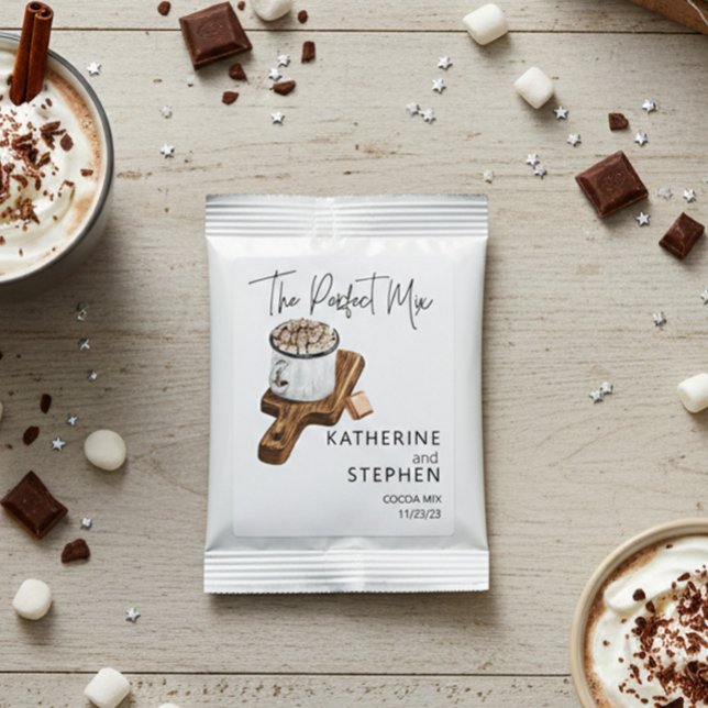 Modern Elegant Perfect Mix Wedding Cocoa  (Creator Uploaded)