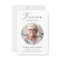 Modern Elegant Photo Bereavement Sympathy Funeral