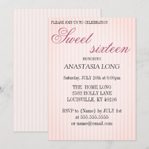 Modern, Elegant Pink Save The Date