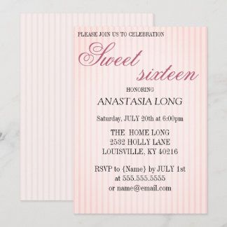 Modern, Elegant Pink Save The Date