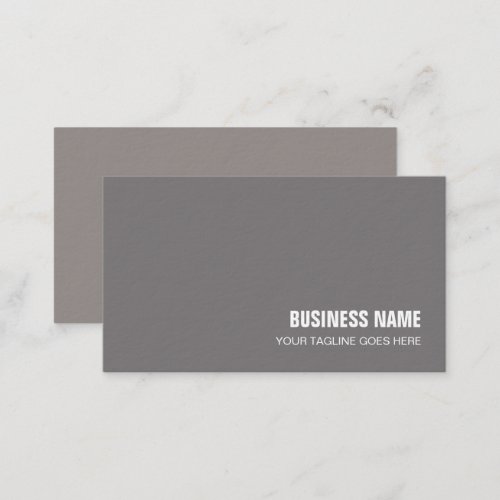 Modern Elegant Plain Premium Thick Luxury Trendy Business Card