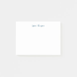 Modern Elegant Plain Simple Professional Post-it Notes