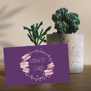 Modern Elegant Professional Hearts Loyalty Card
