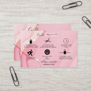 Modern Elegant Purple Holographic Logo  Business Card