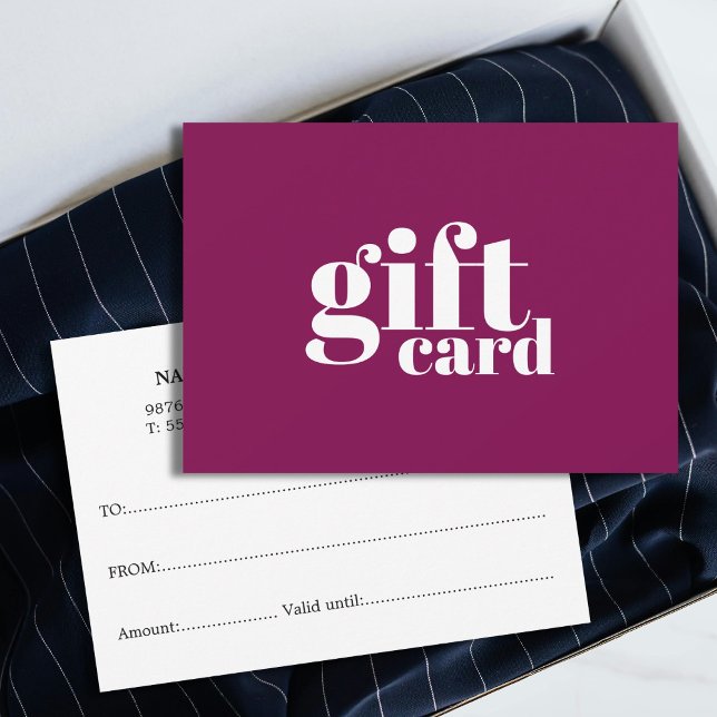 Modern Elegant Purple Red Salon (Creator Uploaded)