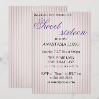 Modern, Elegant Purple Save The Date