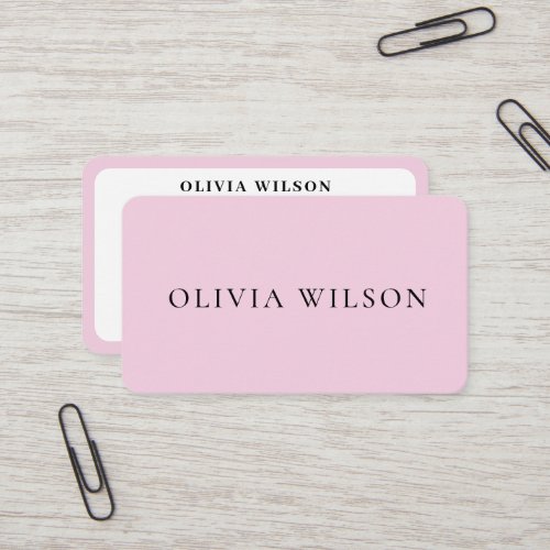 Modern Elegant Salon monogrammed white QR code Business Card