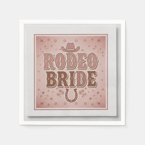 Modern Elegant Script Bride's Last Toast Bachelore Napkins
