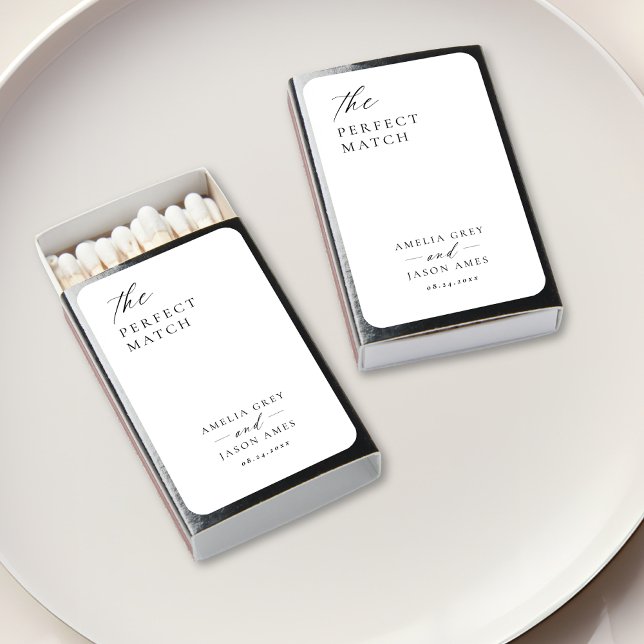 Modern Elegant Script Matchboxes (Creator Uploaded)