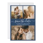 Modern Elegant Script Photo Collage Wedding