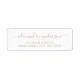 Modern Elegant Script Typography Wedding Event Label | Zazzle