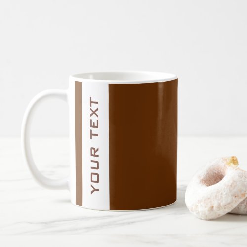 Modern Elegant Simple Design Template Names Coffee Mug