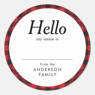 Name s For Family Reunion Stickers Zazzle