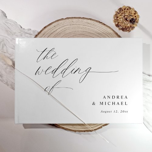 Modern Elegant Simple Romantic Minimalist Wedding
