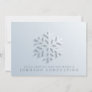 Modern Elegant Snowflake | Holiday Greetings