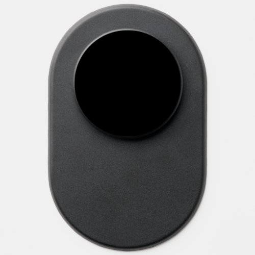 Modern Elegant Solid Plain Black PopSocket