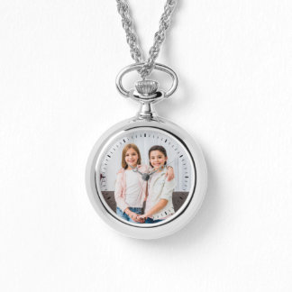 Modern Elegant Stylish Custom Photo Add Your Image Watch