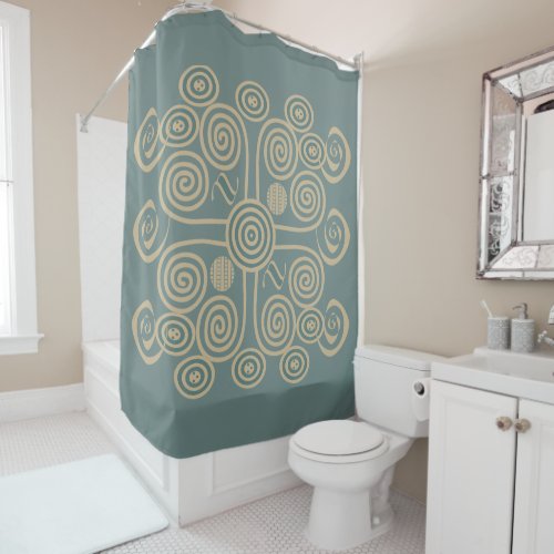 modern elegant stylish patterns shower curtain
