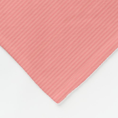 Modern Elegant Template Peach Color Stripes Medium Fleece Blanket