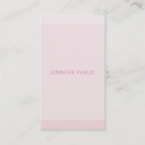 Modern Elegant Trend Colors Template Professional Business Card