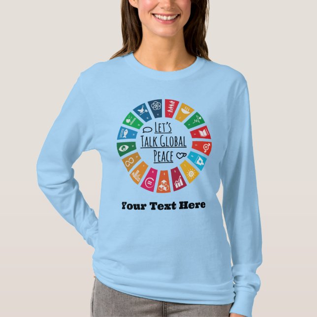 Modern Elegant Trendy Custom Motivational Gifts T-Shirt (Front)