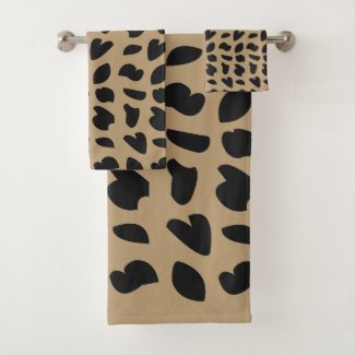 Modern Elegant Trendy Leopard Pattern Leopard