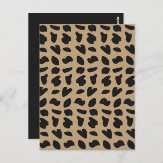 Modern Elegant Trendy Leopard Pattern 