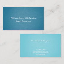 Modern Elegant Turquoise Teal Beauty Professional
