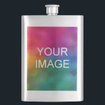 Modern Elegant Upload Your Image Photo Or Logo Flask<br><div class="desc">Modern Elegant Upload Your Image Photo Picture Or Business Logo Here Template Classic Flask.</div>