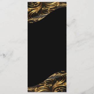 Modern Elegant Wedding Program