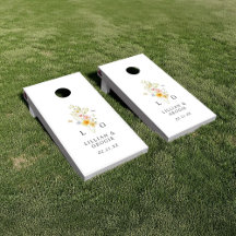 Modern Elegant Wildflower Spring Summer Wedding