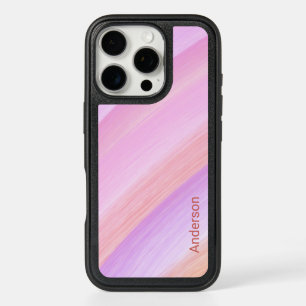 Modern Eligant Retro Line Monogram iPhone 16 Pro Case