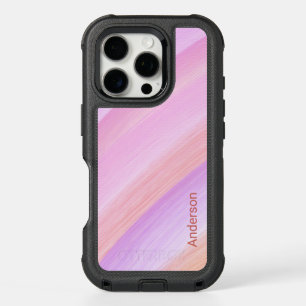 Modern Eligant Retro Line Monogram iPhone 16 Pro Case