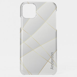 Modern Eligant Retro Line Monogram iPhone 11 Pro Max Case