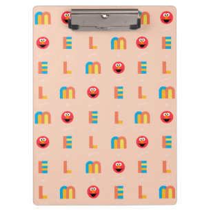 Modern Elmo Pattern Clipboard