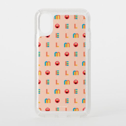 Modern Elmo Pattern Speck iPhone X Case