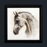 Modern Equestrian Elegant Lusitano Horse Gift Box<br><div class="desc">Modern Equestrian Elegant Lusitano Horse gift box</div>