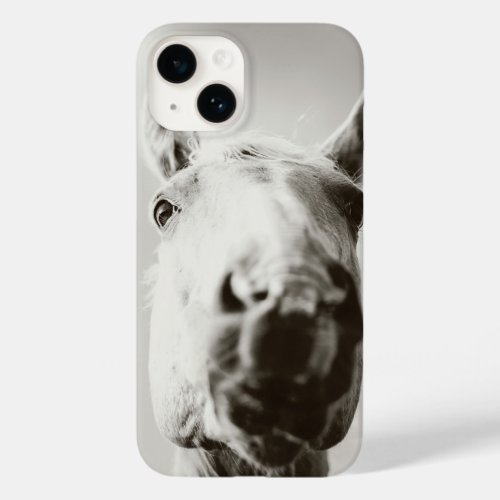 Modern Equestrian Your Horse Photo Case_Mate iPhone 14 Case