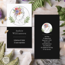 Modern Esthetician Stylist Spa Elegant Woman