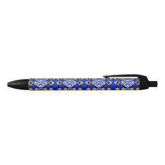 Modern ethnic geometric pattern pen
