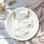 Modern Eucalyptus Bridal Shower   Hershey's Miniatures<br><div class="desc">Modern,  eucalyptus wedding design. Just edit your product in a few minutes. You can change the font/size/color and position using "further personalize".</div>