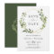 Modern Eucalyptus Floral Geometric Frame Wedding