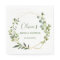 Modern Eucalyptus Geometric Frame Bridal Shower