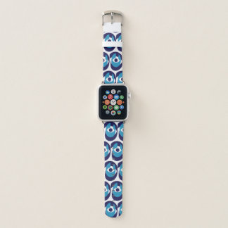 Modern Evil Eye Watch Band – Protective Nazar