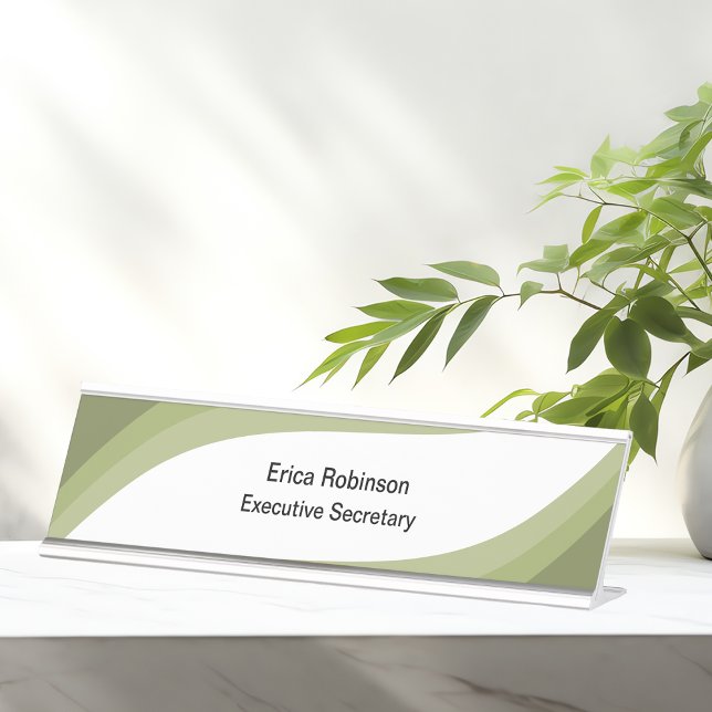 Modern Executive Secretary Office Desk Name Plate (Creator Uploaded)