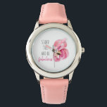Modern Exotic Stand Tall And BE Fabulous Flamingo Watch<br><div class="desc">Modern Exotic Stand Tall And BE Fabulous Flamingo</div>