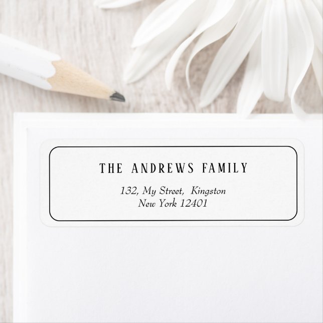 Modern Expecting More Joy Baby Photo Christmas Label (Insitu)