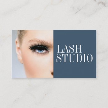 Modern Eyelash Extensions Aesthetician Card by olicheldesign at Zazzle
