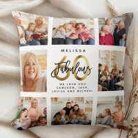 Modern Fabulous 60th Birthday Photo Collage Gold