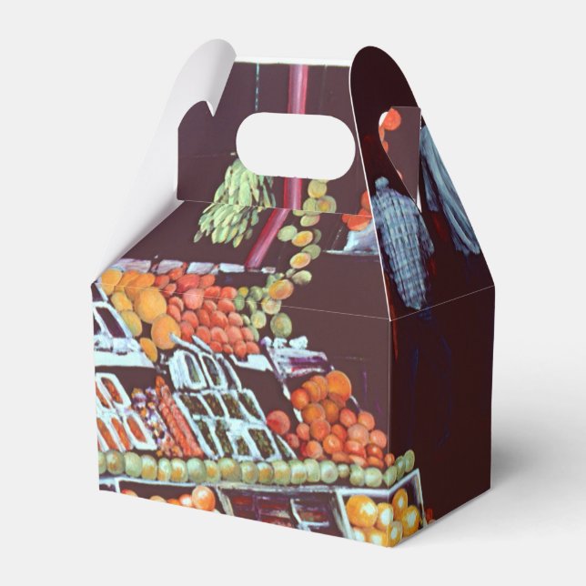 Modern Face on a Timeless Commerce, Jericho Favor Boxes (Front Side)